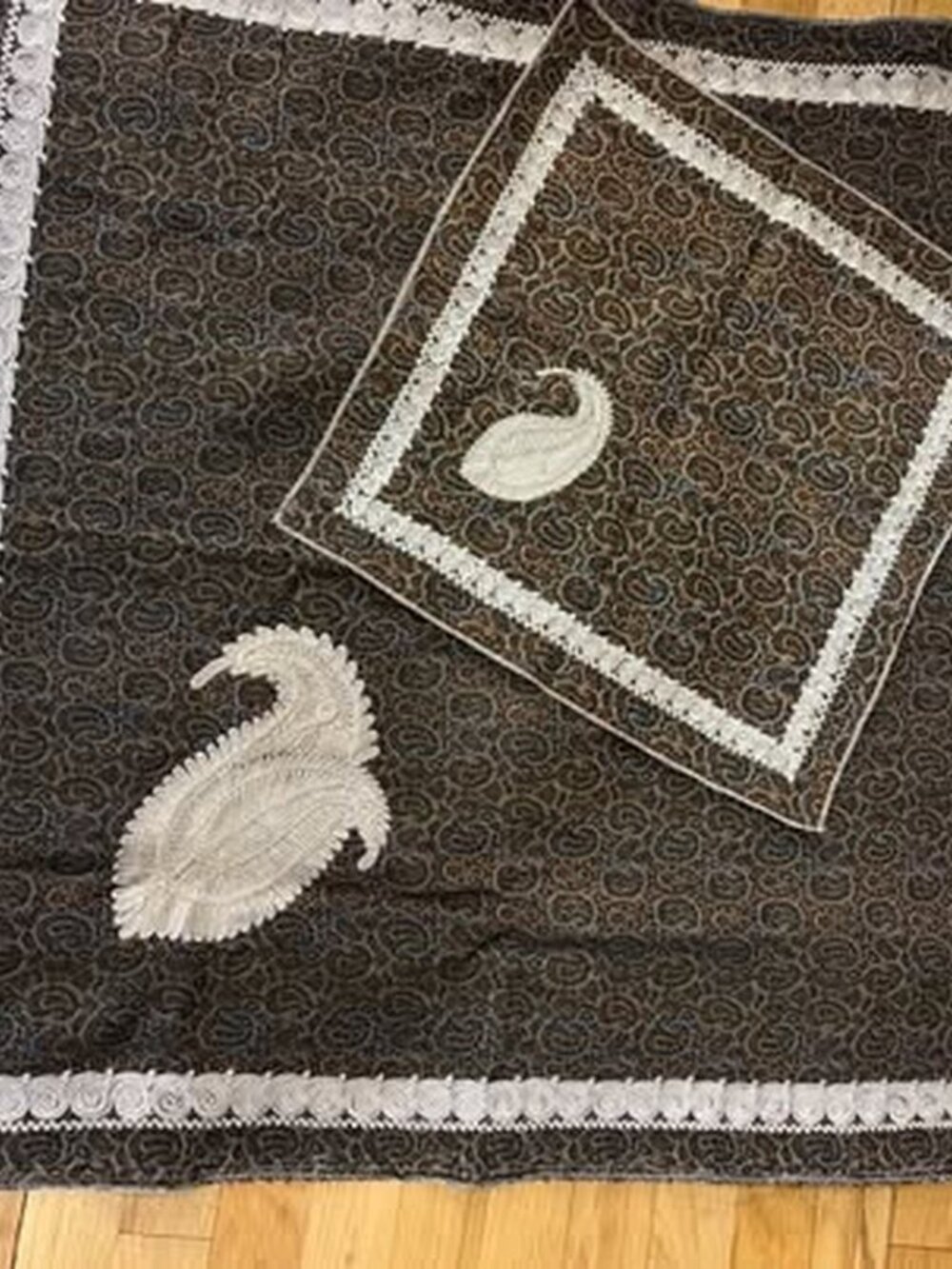 Termeh, Persian Embroidered Table Runner Set
